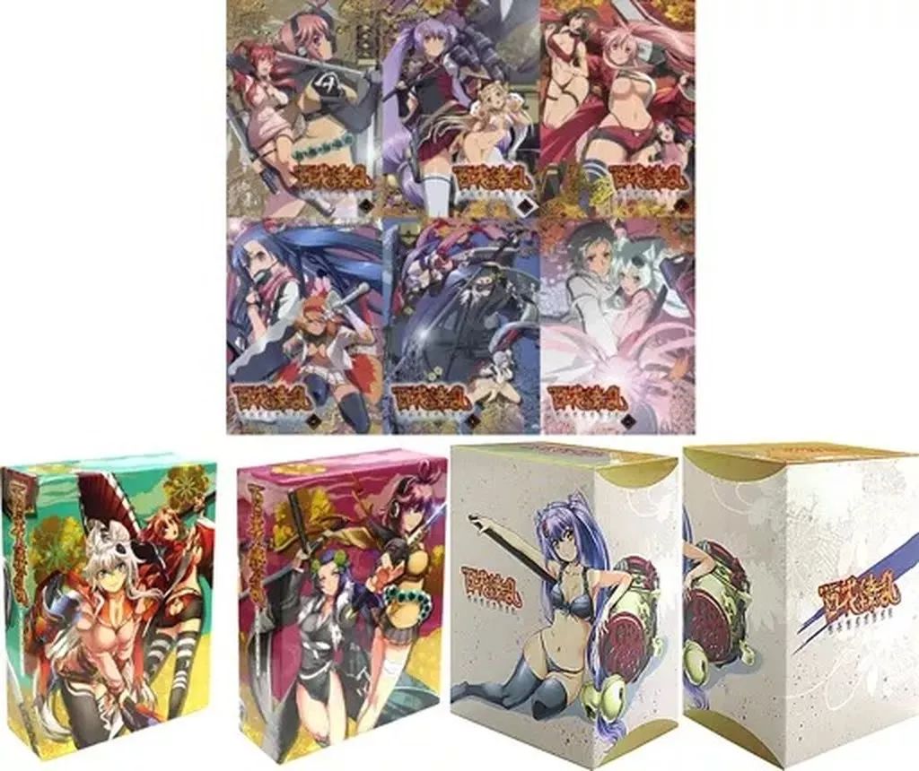 アニメBlu ray Disc 百花繚乱 サムライブライド 初回生産版 BOX 2付全6巻セット ソフマップ全巻収納BOX付き