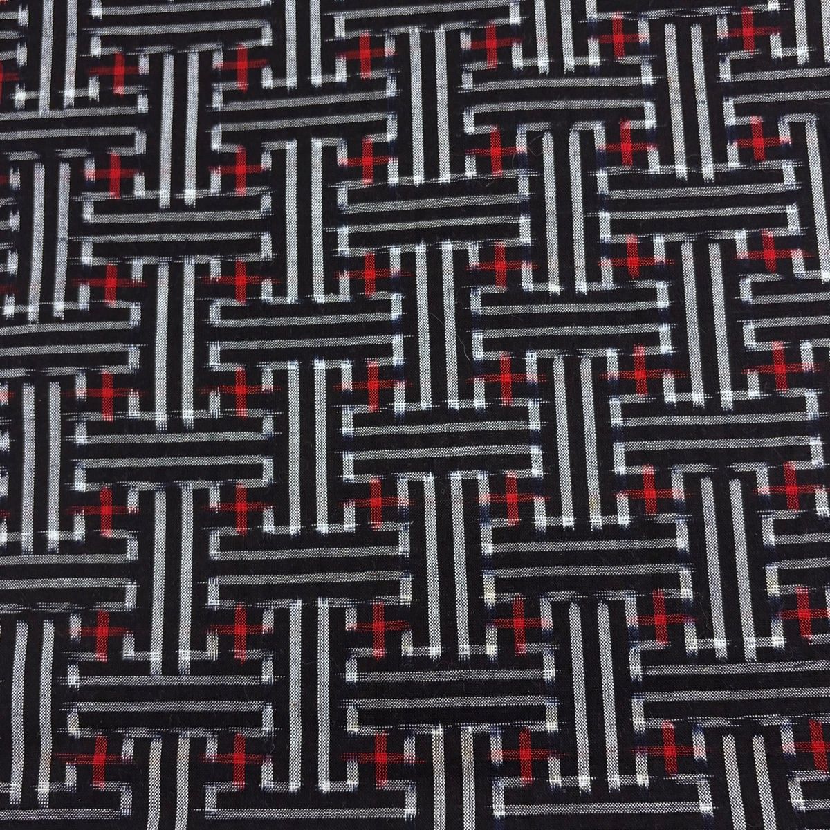 紬 久留米かすり