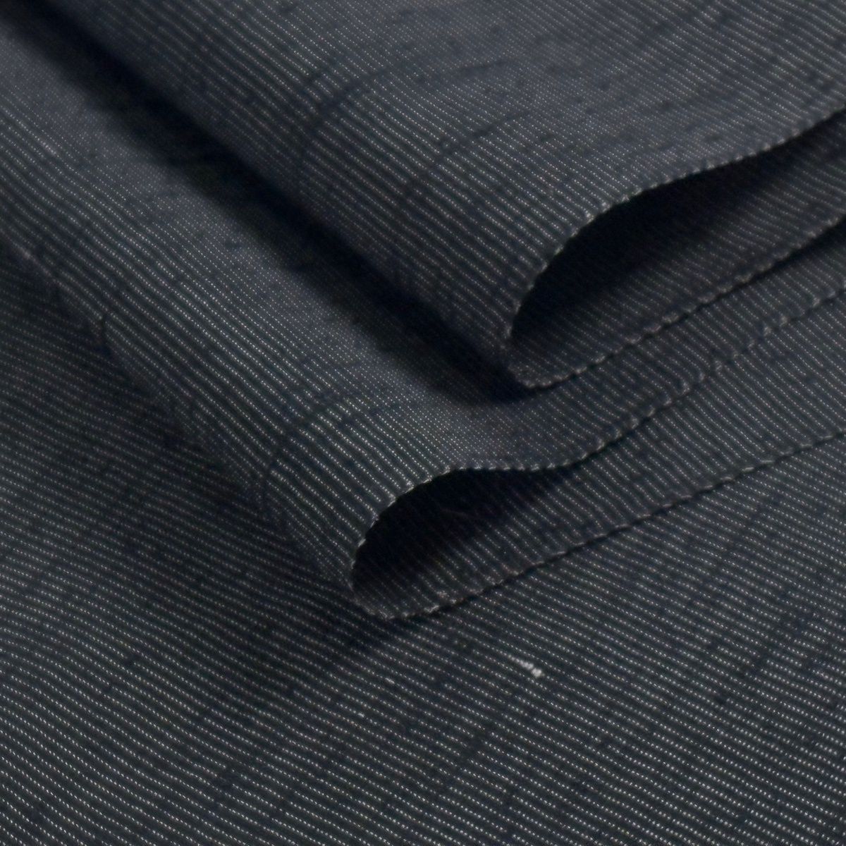 反物 逸品 塩沢紬 夏塩沢 証紙 縞 黒 正絹 【中古】 - メルカリ