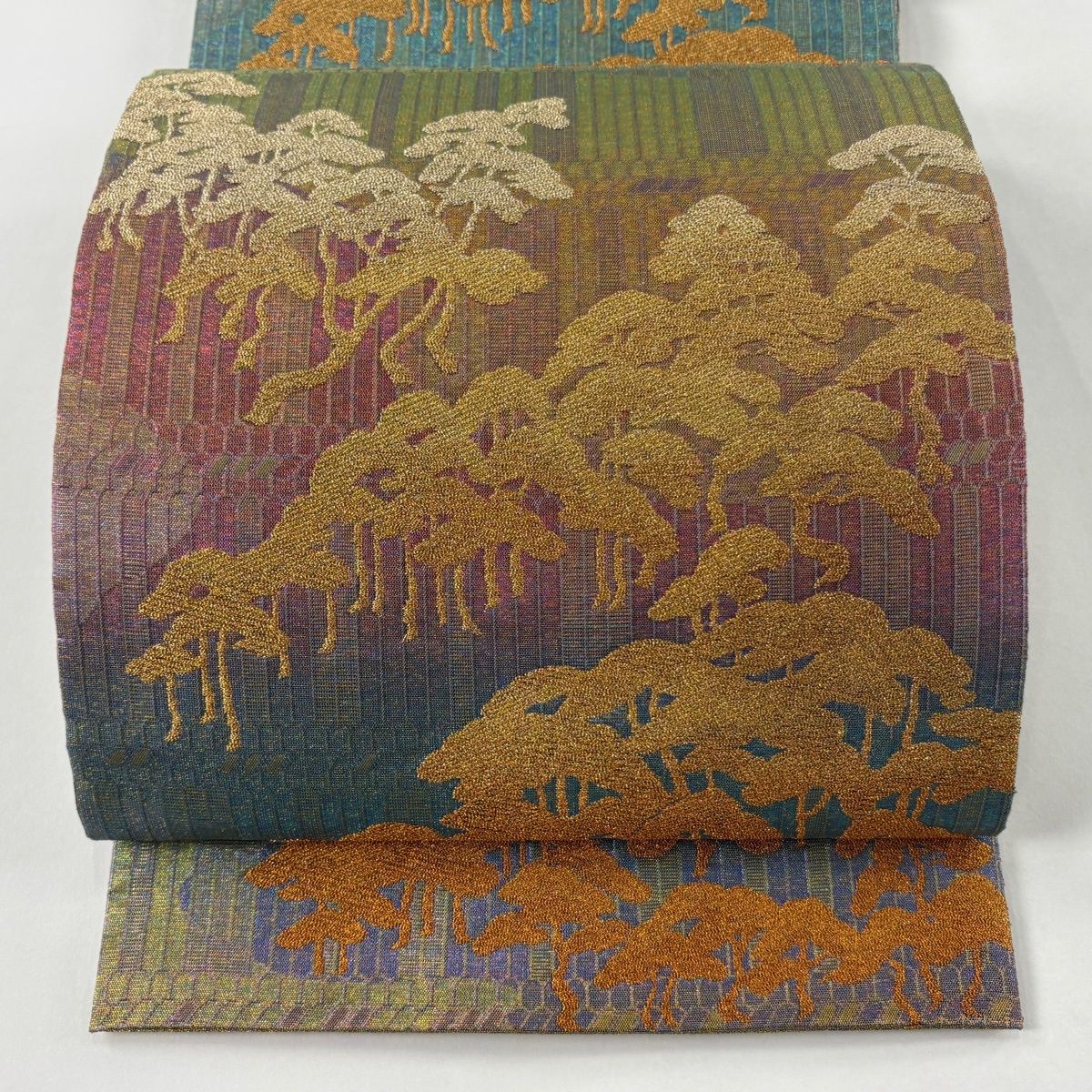 袋帯 逸品 六通 正絹 【中古】 袋帯 美品 逸品 六通 正絹 【中古 