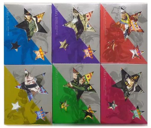 アニメBlu-ray Disc ジョジョの奇妙な冒険 スターダストクルセイダース 初回生産 版 全6巻セット