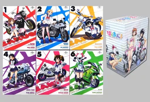 中古】アニメBlu-ray Disc ばくおん!! 初回限定版 全6巻セット(Amazon