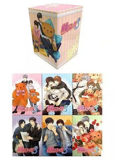 アニメBlu ray Disc 純情ロマンチカ3 初回生産 版 全6巻セット アニメイト全巻収納BOX付き