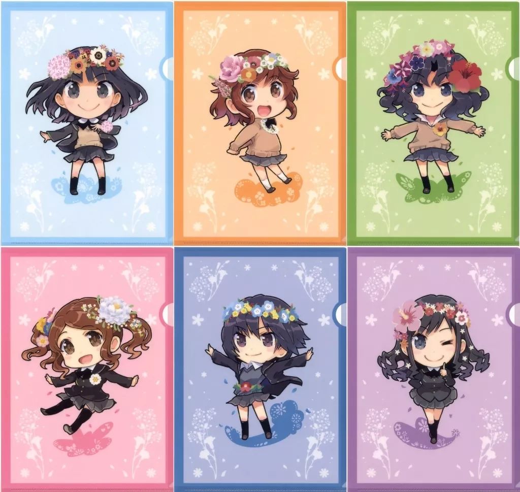 中古】クリアファイル 全6種セット A4クリアファイル 「DMMスクラッチ