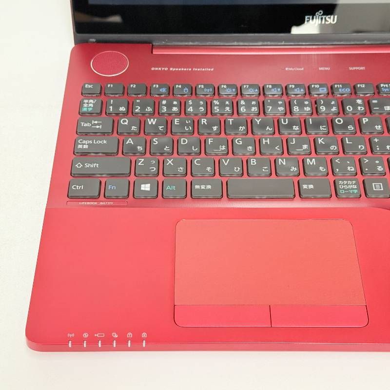 綺麗な赤！初心者向け設定済 Windows11富士通ノートパソコン 122 綺麗な赤！初心者向け設定済 Windows11富士通ノートパソコン 122 綺麗