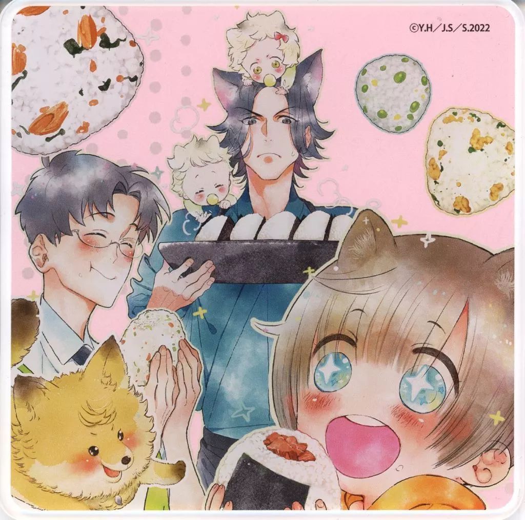 はらだ よるとあさの歌　アクリルコースター　チケット　コミコミカフェ　展示 はらだ先生ギャラリー＆カフェ『ヨルアサカフェ』 - コミコミスタジオ