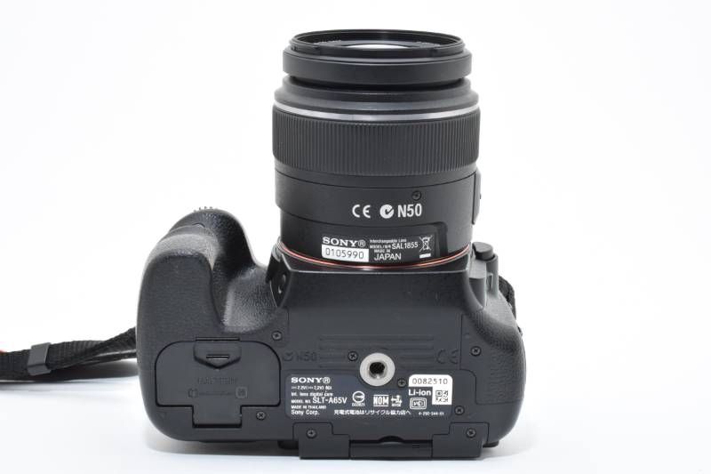 光学極上品】Sony ソニー α65 SLT-A65V ボディ シャッター数1807枚と