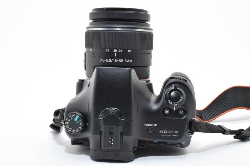 光学極上品】Sony ソニー α65 SLT-A65V ボディ シャッター数1807枚と