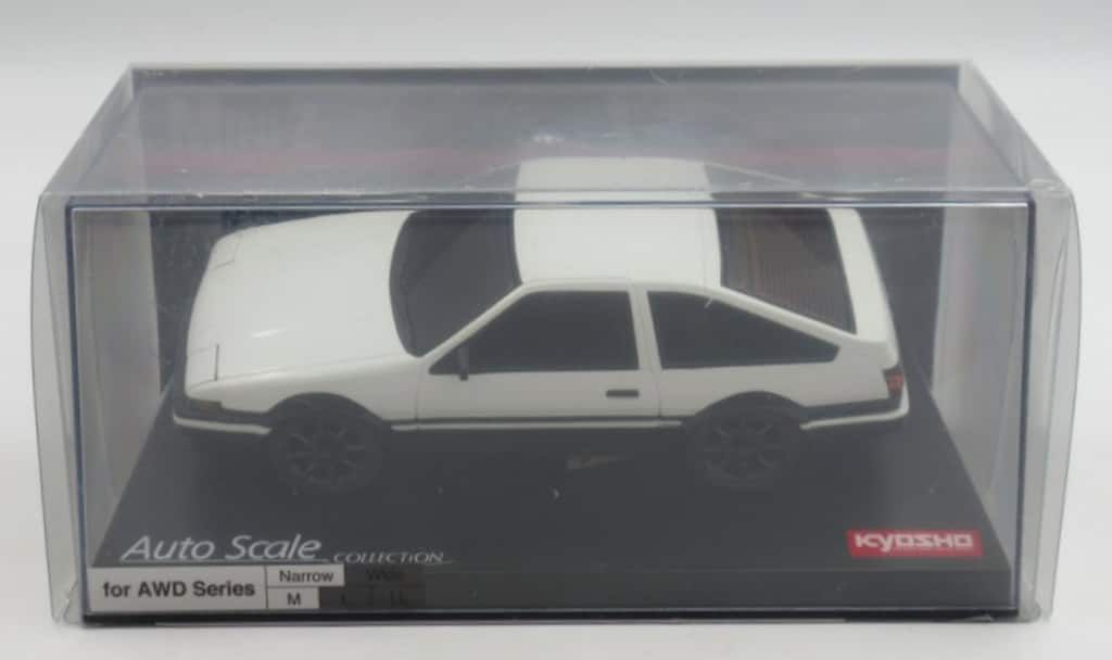 京商 ミニッツ オートスケールコレクション MZP465WBK トヨタ スプリンター トレノ AE86 ホワイト/ブラック