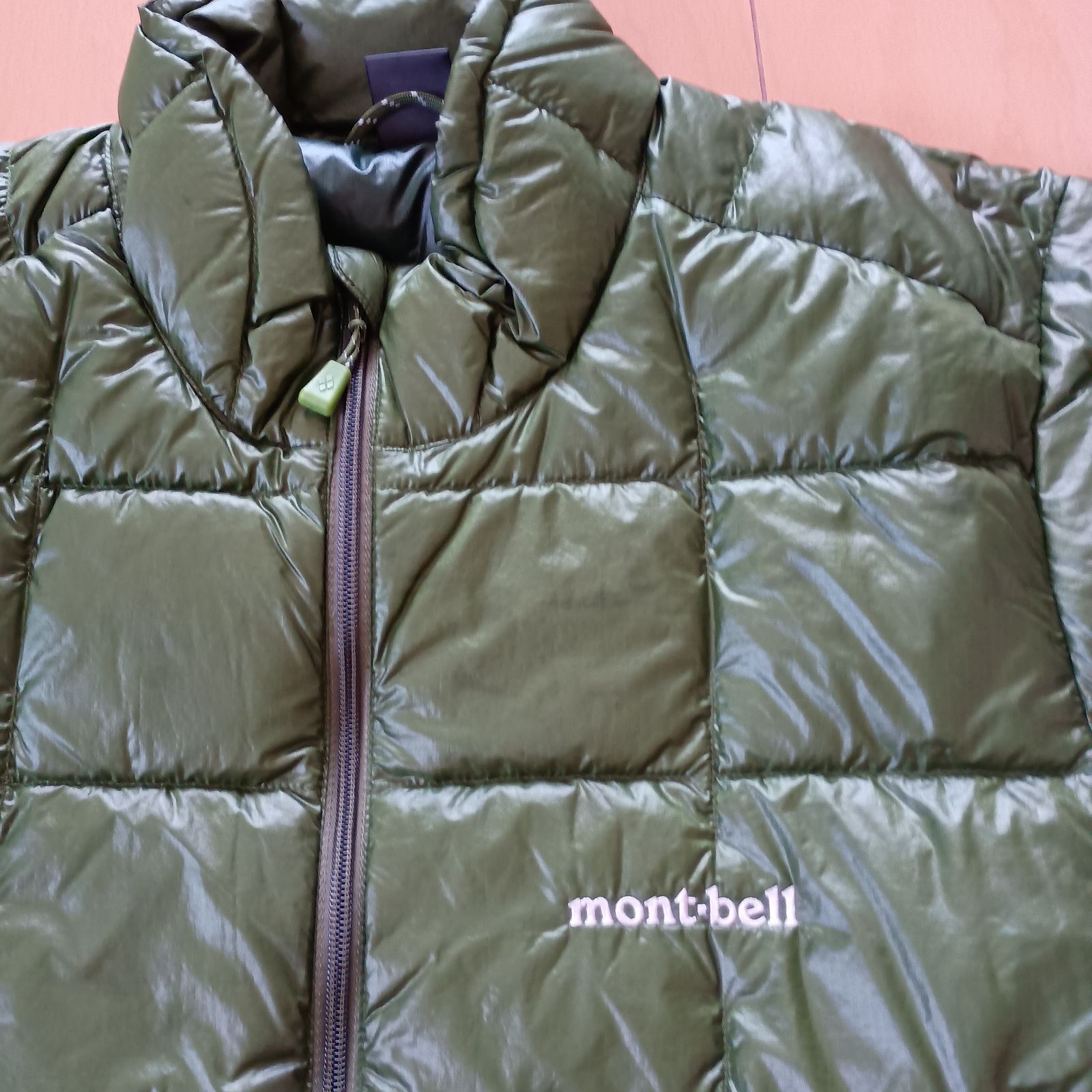 モンベル スペリオダウンT 男女兼用XS レディースM 程度 ダウンジャケット montbell mont bell 半袖ダウン メンズ レディース アウトドアウェア 2282