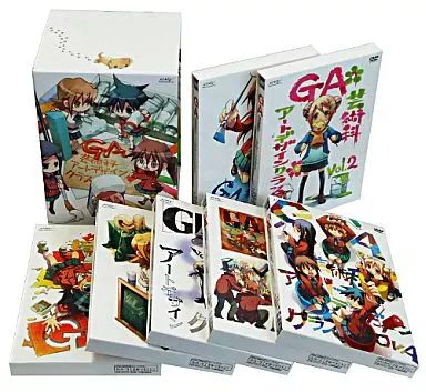 中古】アニメDVD GA 芸術科アートデザインクラス OVAを含む初回版 BOX