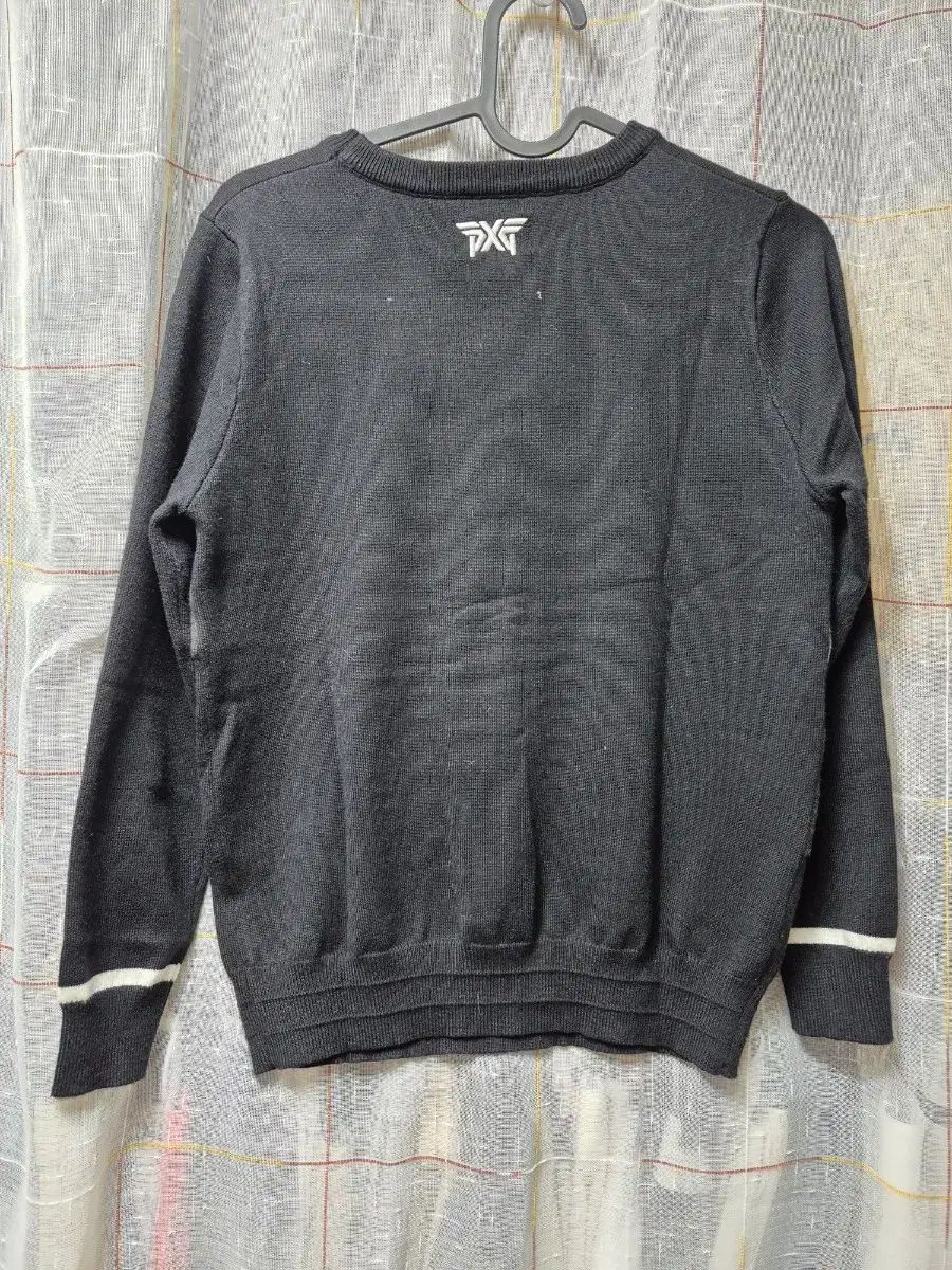 PXG ブラック/白 ラウンドネック アウトレット ニット S PXG(ピー