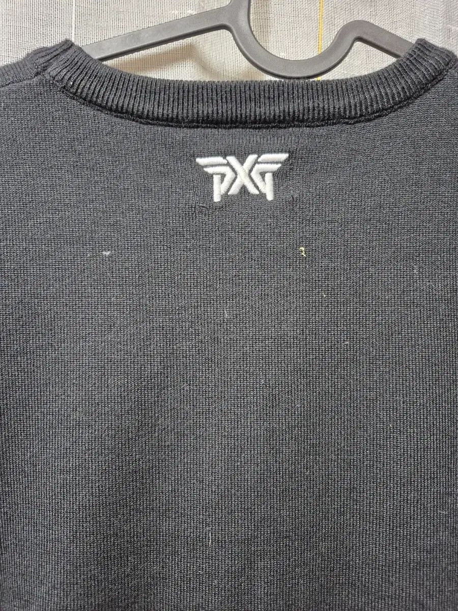 PXG ブラック/白 ラウンドネック アウトレット ニット S PXG(ピー