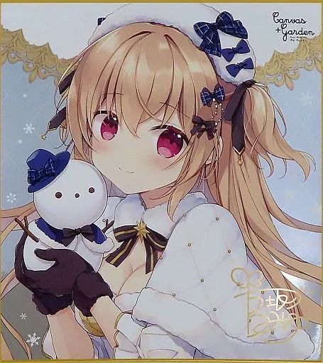 中古】同人アクセサリー・小物系 【オリジナル】メタリック複製色紙