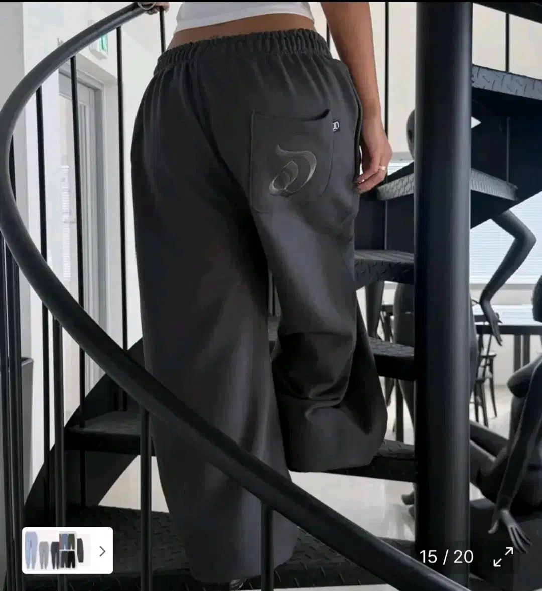 オドア モリー ジョガー チャコール