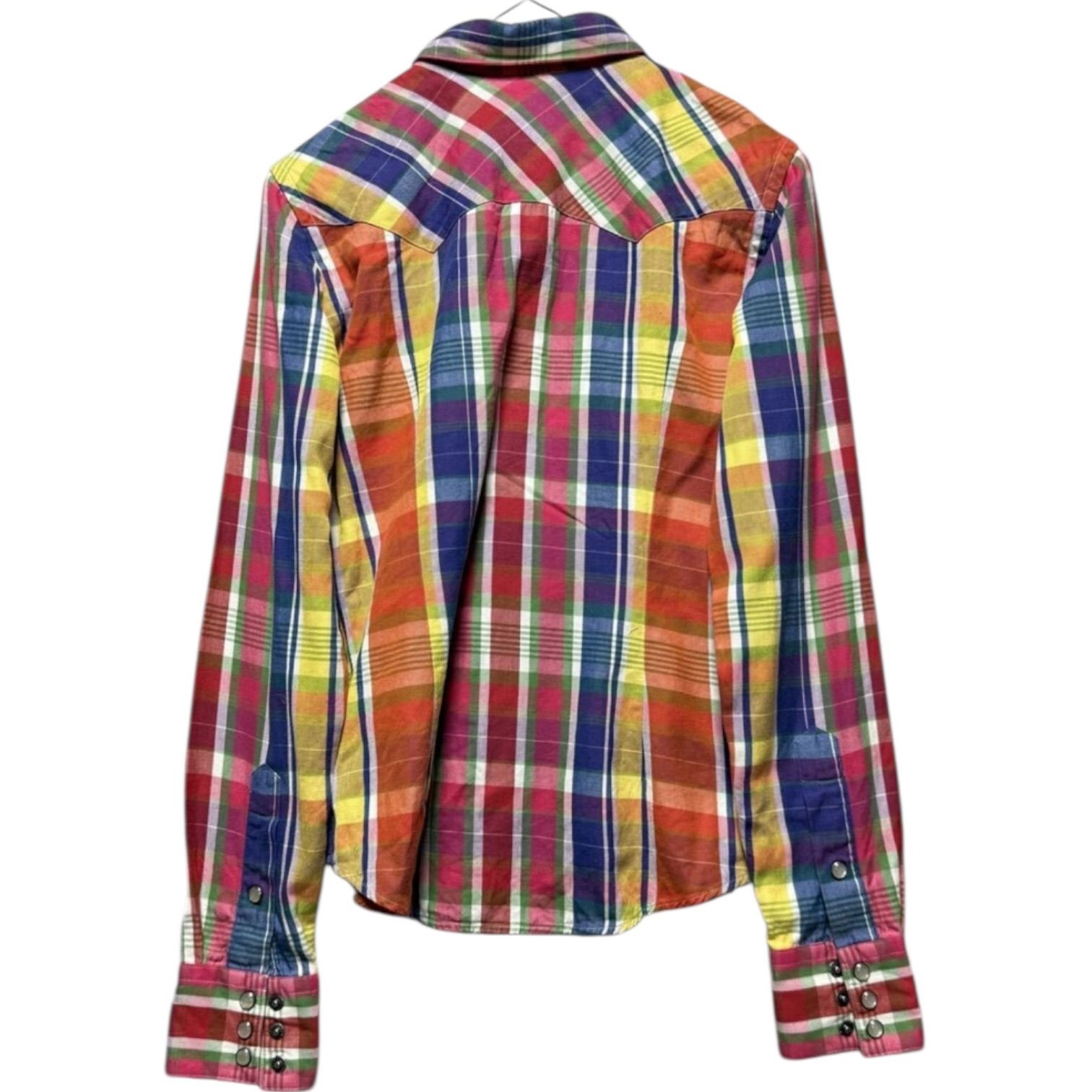 RALPH LAUREN ラルフローレン マルチチェックシャツ レディース7 長袖