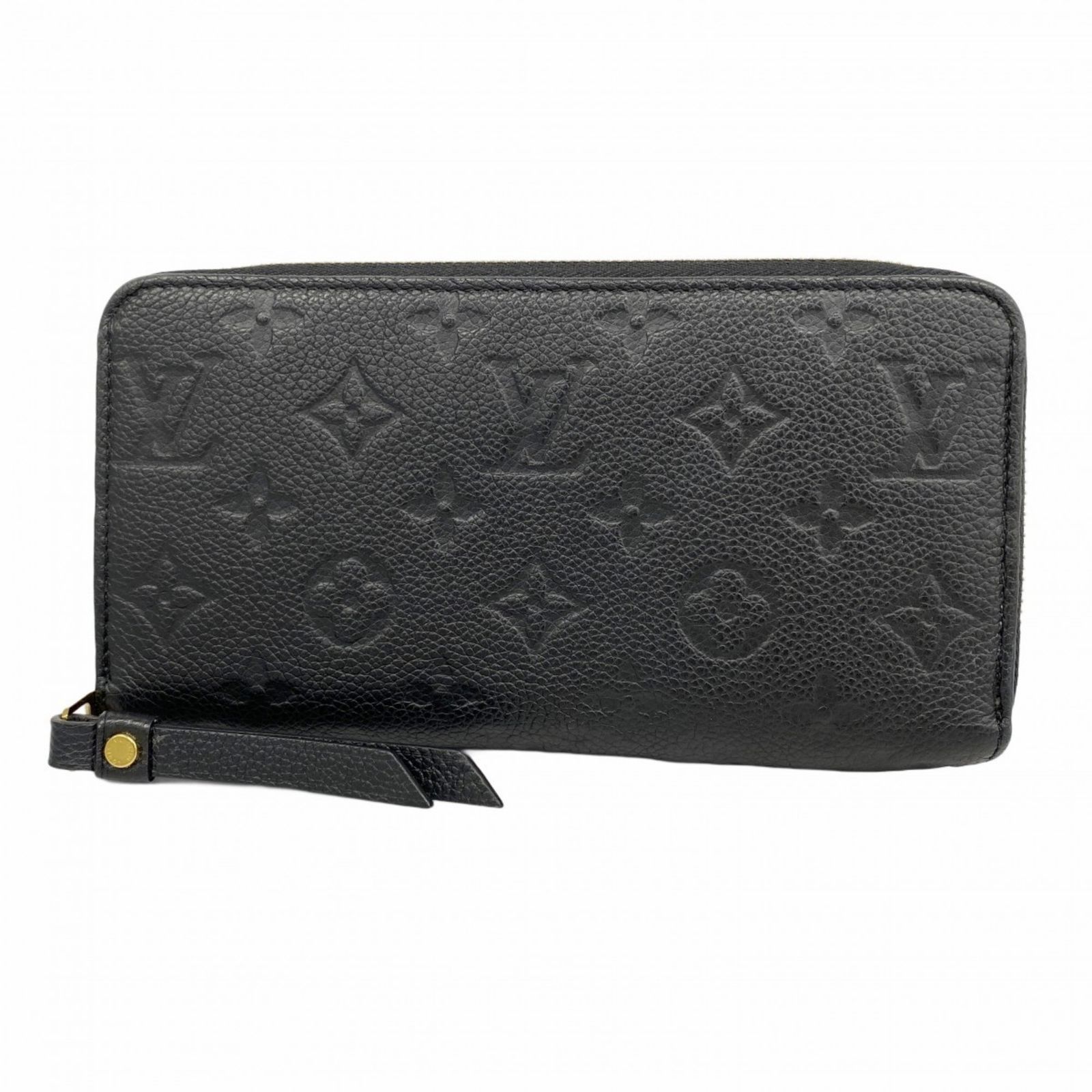 ルイ ヴィトン Louis Vuitton 長財布 モノグラム アンプラント ジッピーウォレット M 61864 ノワールレディース