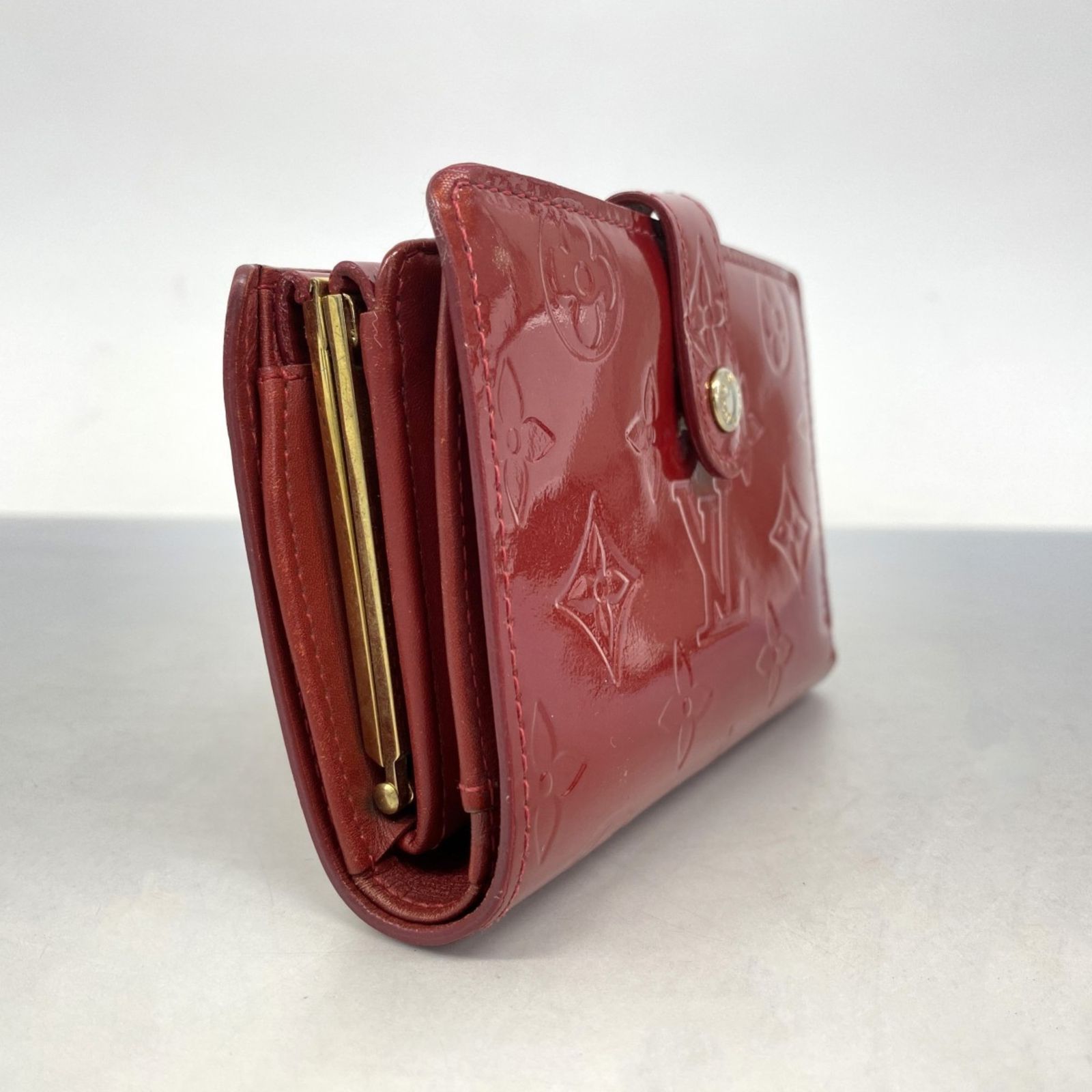 ルイ ヴィトン Louis Vuitton 財布 ヴェルニ ポルトフォイユヴィエノワ M 93528 ポムダムールレディース