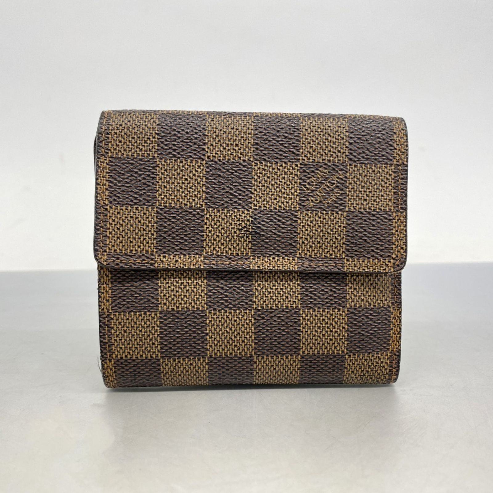  ルイ ヴィトン Louis Vuitton 三つ折り財布 ダミエ ポルトモネビエカルトクレディ N 61652 エベヌレディース 三つ折り財布 折り財布