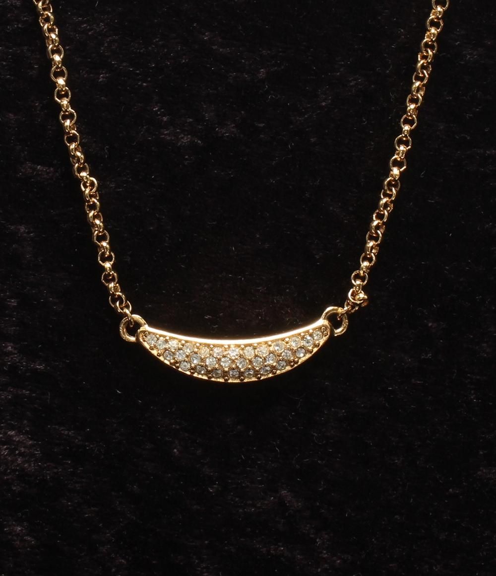 クリスチャンディオール ネックレス ラインストーン レディース Christian Dior