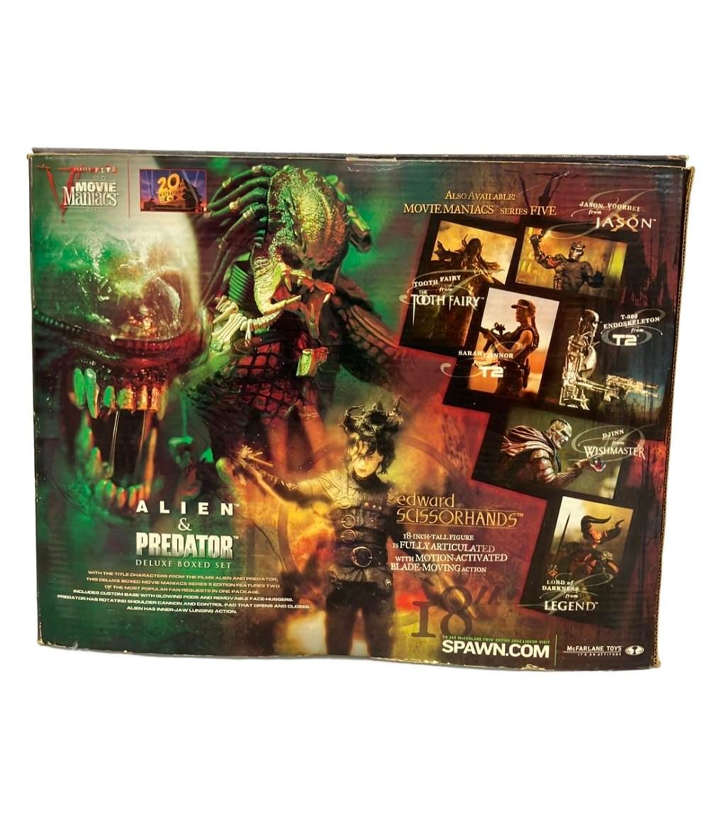 マクファーレントイズ SPAWN.COM エイリアンVSプレデター Deluxe Boxed