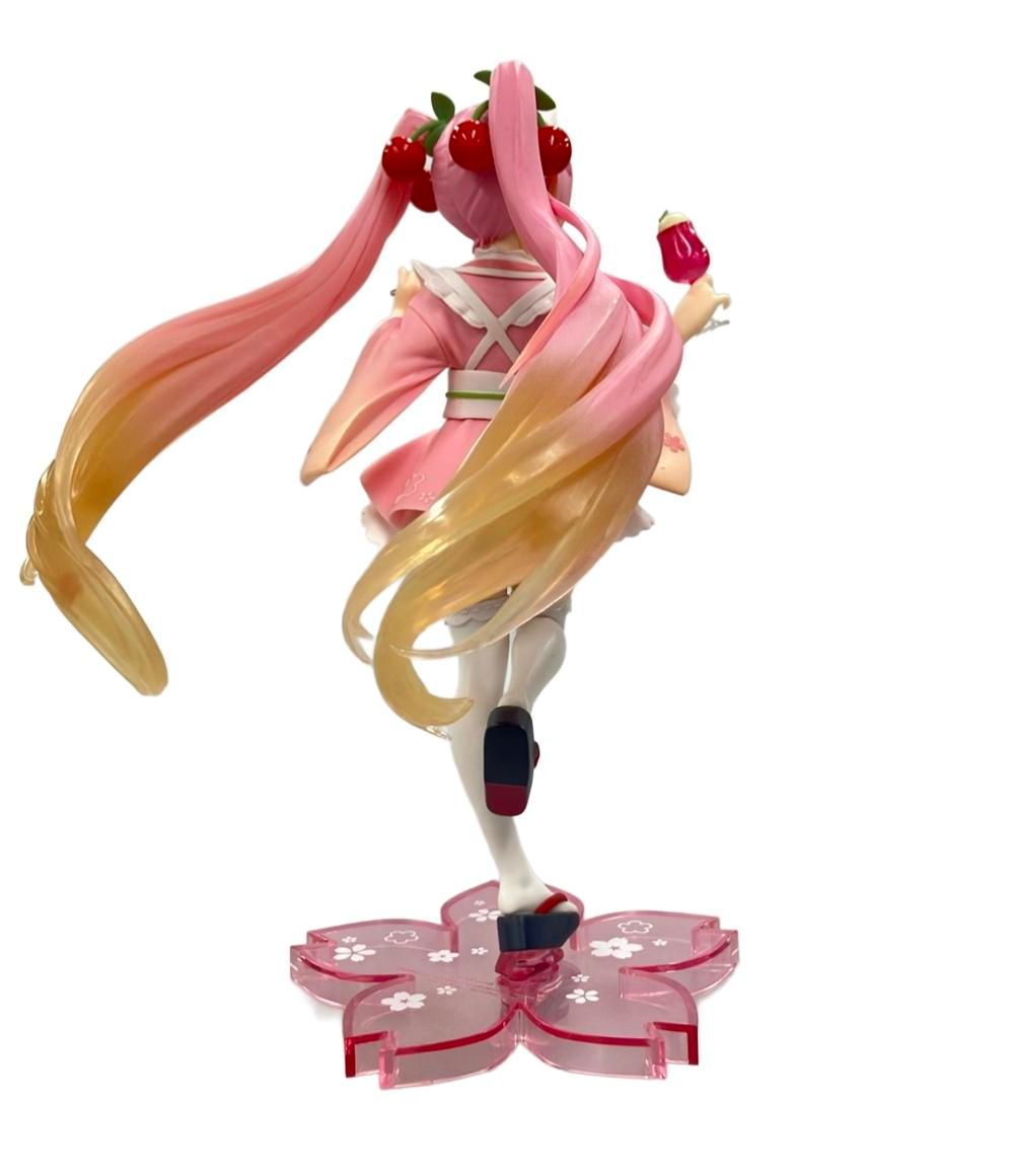 美品 タイトー 初音ミク coreful 桜ミク 描き下ろし和風喫茶ver