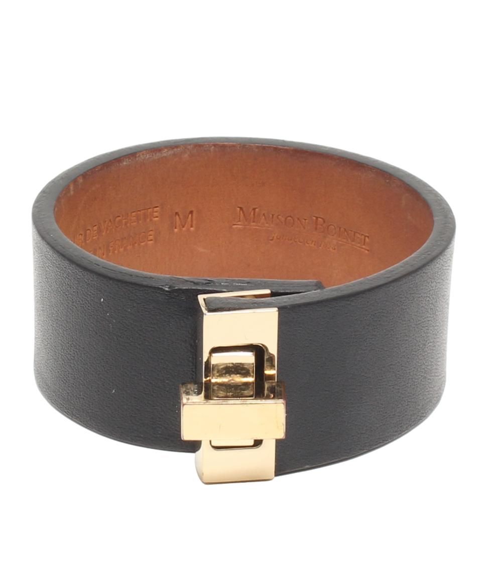 メゾンボワネ バングル ブレスレット レザー レディース MAISON BOINET