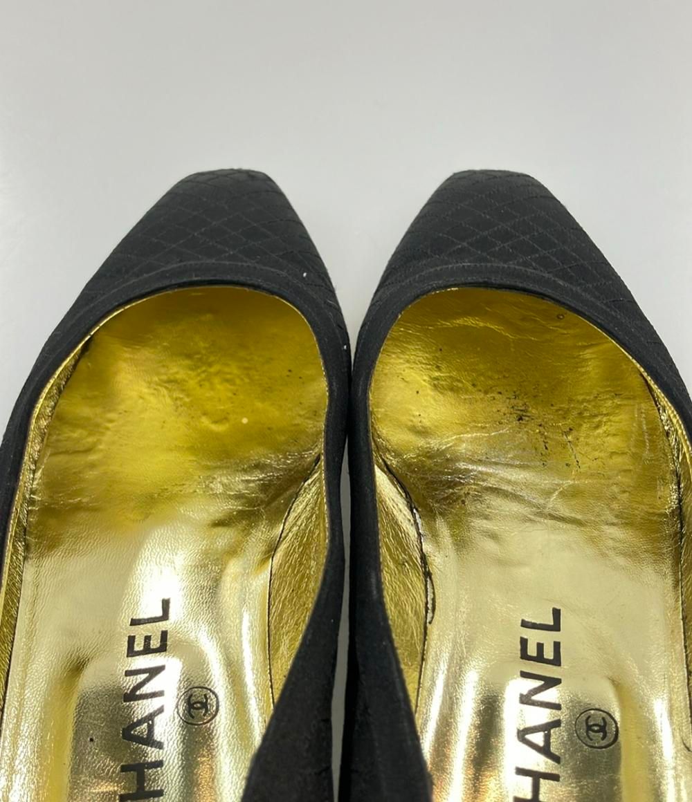  シャネル フラットパンプス マトラッセ レディース SIZE 37 24 cm CHANEL ハイヒール パンプス パンプス