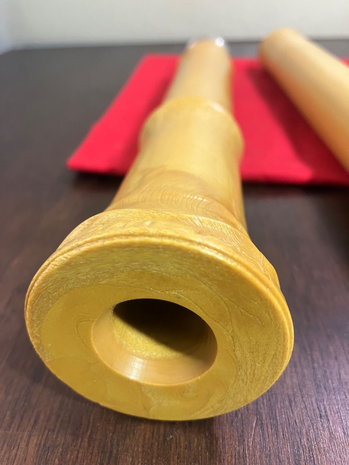 樹脂製尺八 一尺八寸管 全長約54センチ プラスチック樹脂製 尺八 詩吟