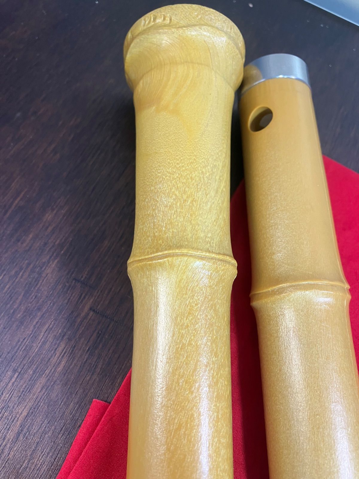 樹脂製尺八 一尺八寸管 全長約54センチ プラスチック樹脂製 尺八 詩吟