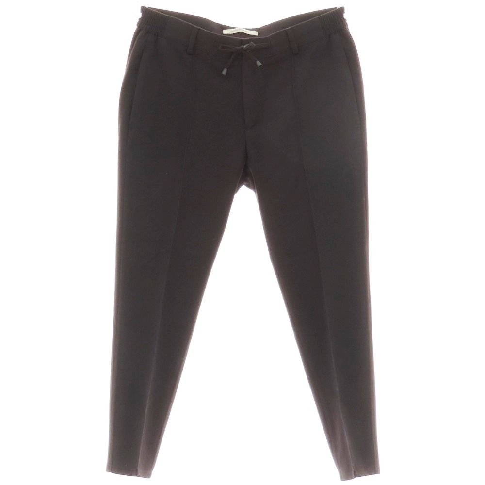 ジャブス アルキヴィオ giab s ストレッチ ポリエステルレーヨン イージスラックスパンツ ブラック サイズ48 メンズ