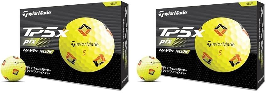 テーラーメイド(TAYLOR MADE) TMJ24 TP5x pix YLW JPN 12個入り