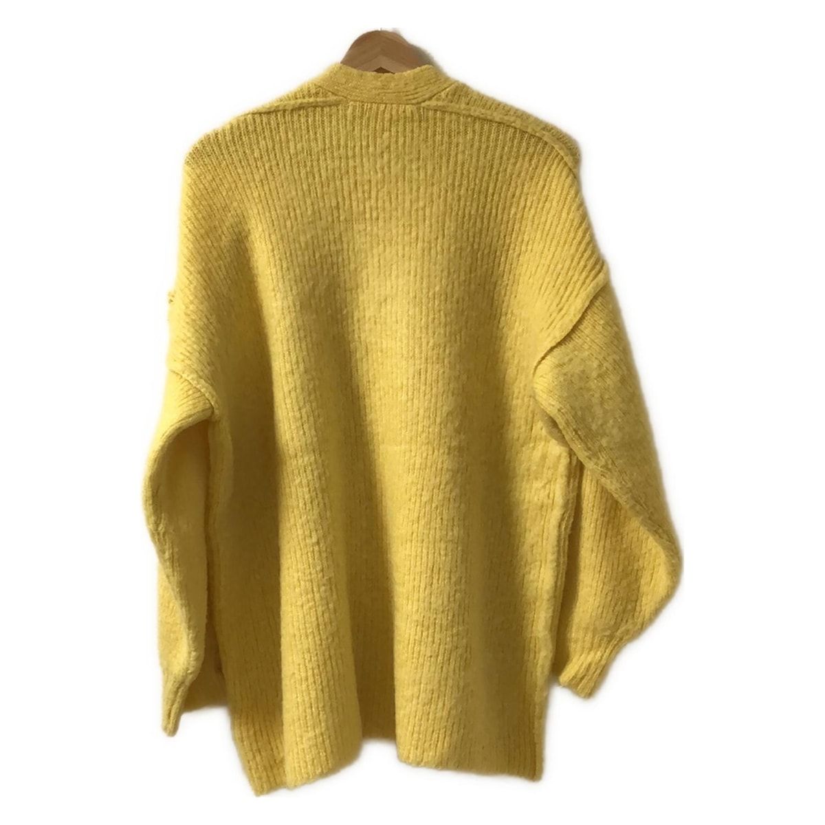 MAISON SPECIAL メゾン カーディガン サイズM レディース - イエロー 七分袖