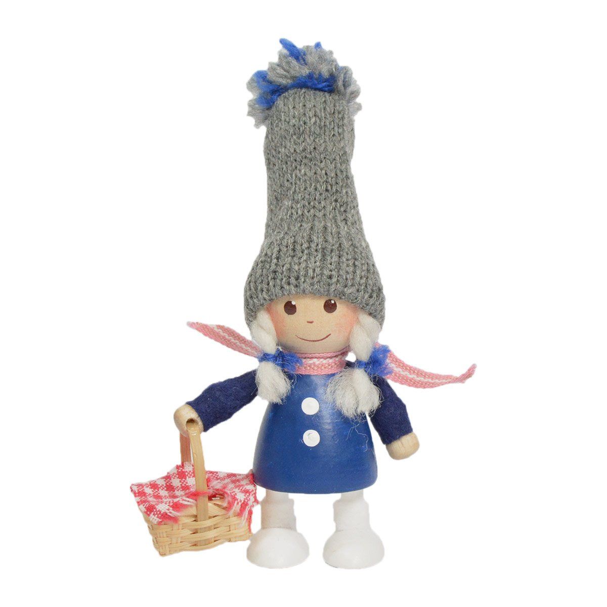NORDIKA nisse ノルディカ ニッセ クリスマス 木製人形 (かごを持った