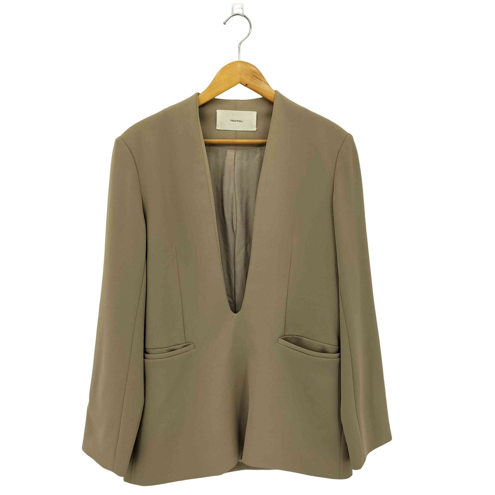 トゥデイフル TODAYFUL Uneck Pullover Jacket Uネック プルオーバー トゥデイフル TODAYFUL Uneck Pullover Jacket Uネック プルオーバー