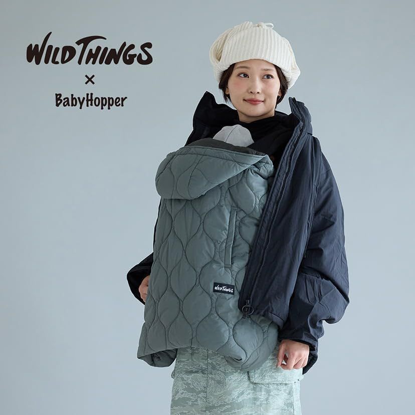 WildThingsキルティング防寒ケープ