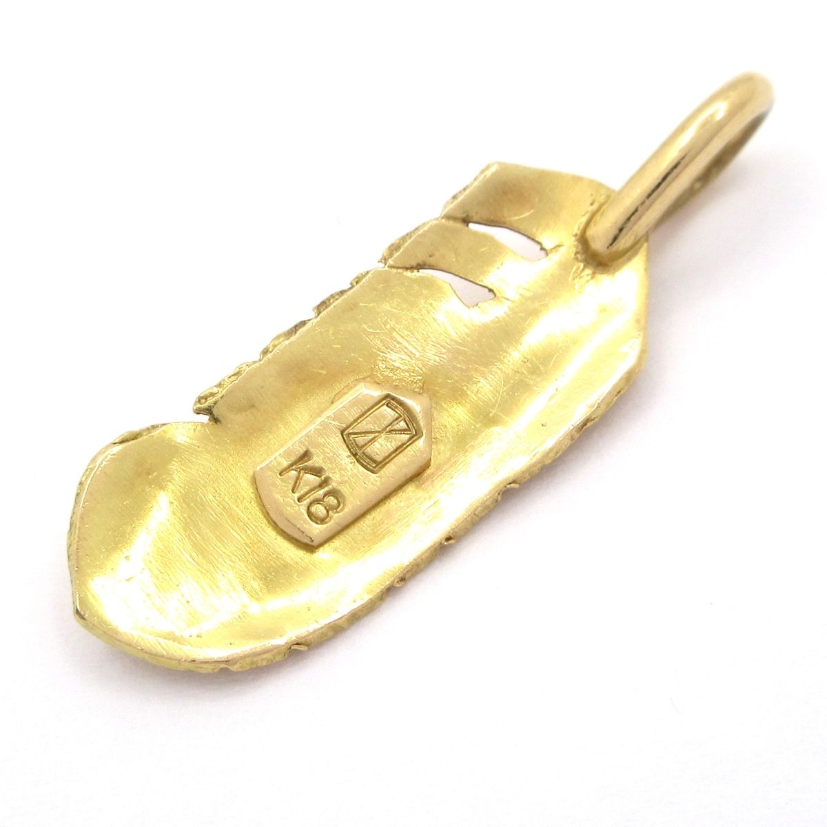 Unbranded ノーブランド ペンダントトップ K 18 YG 総重量 1.4 g