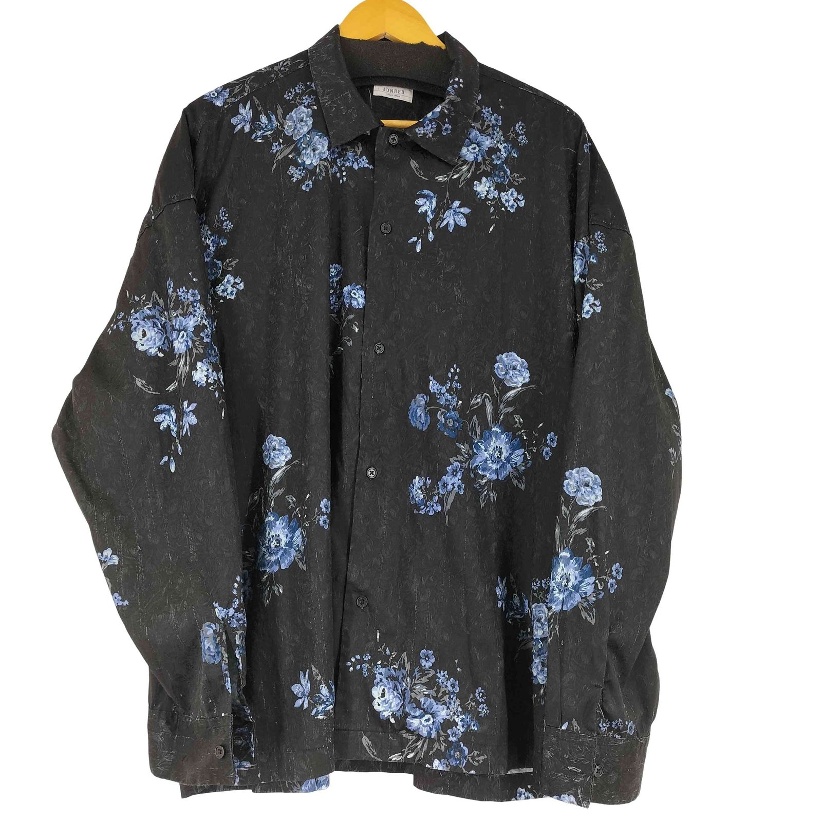 ジュンレッド JUNRed 花柄 開襟シャツ メンズ 表記無 