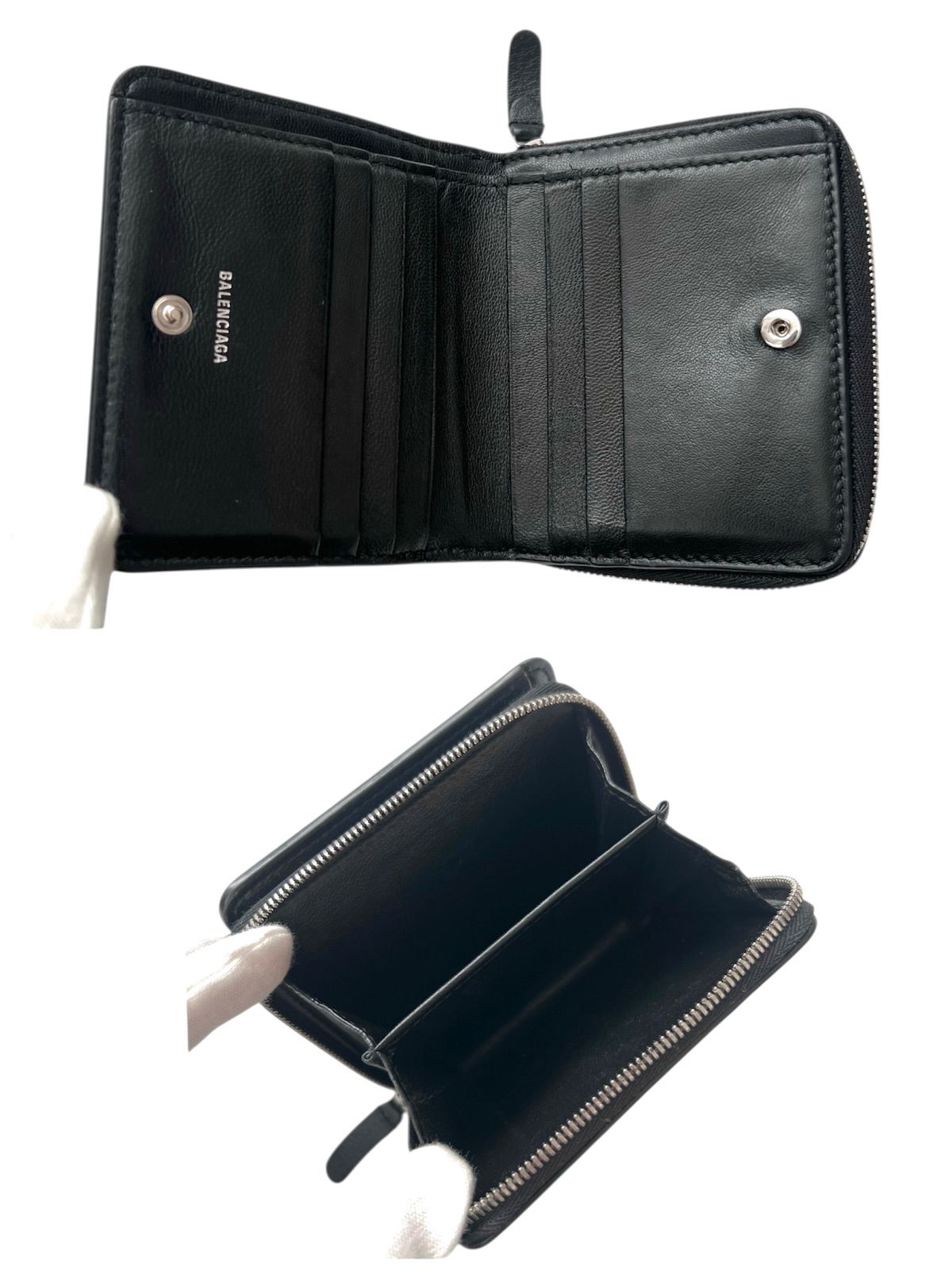 二つ折財布ファスナー490618