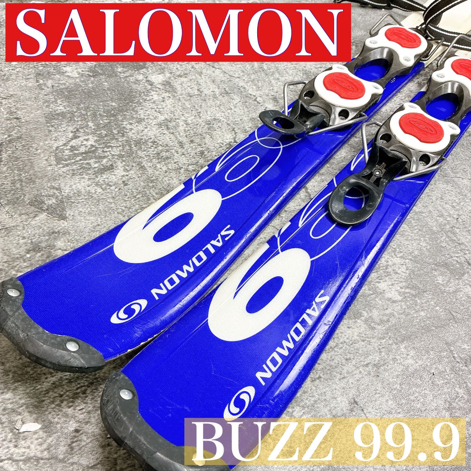 サロモン スノーブレード ショートスキー buzz 99 9 スキー 板