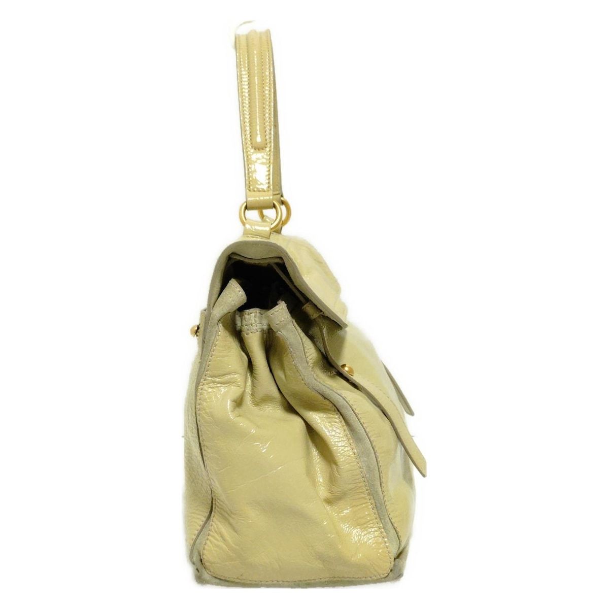 【美品】イヴサンローランリヴゴーシュ YSLミューズ ハンドバック ヴィンテージ 2025年最新】YVES SAINT LAURENT rive gauche レディース ハンドバッグ