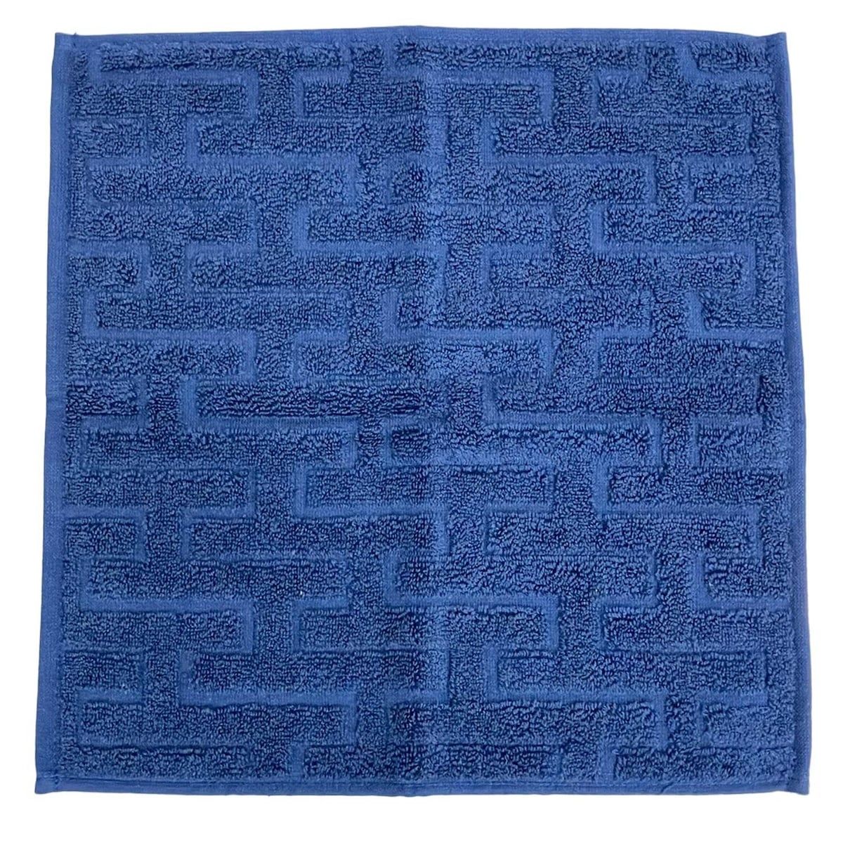 HERMES(エルメス) 小物新品同様 - ネイビー ハンドタオル コットン