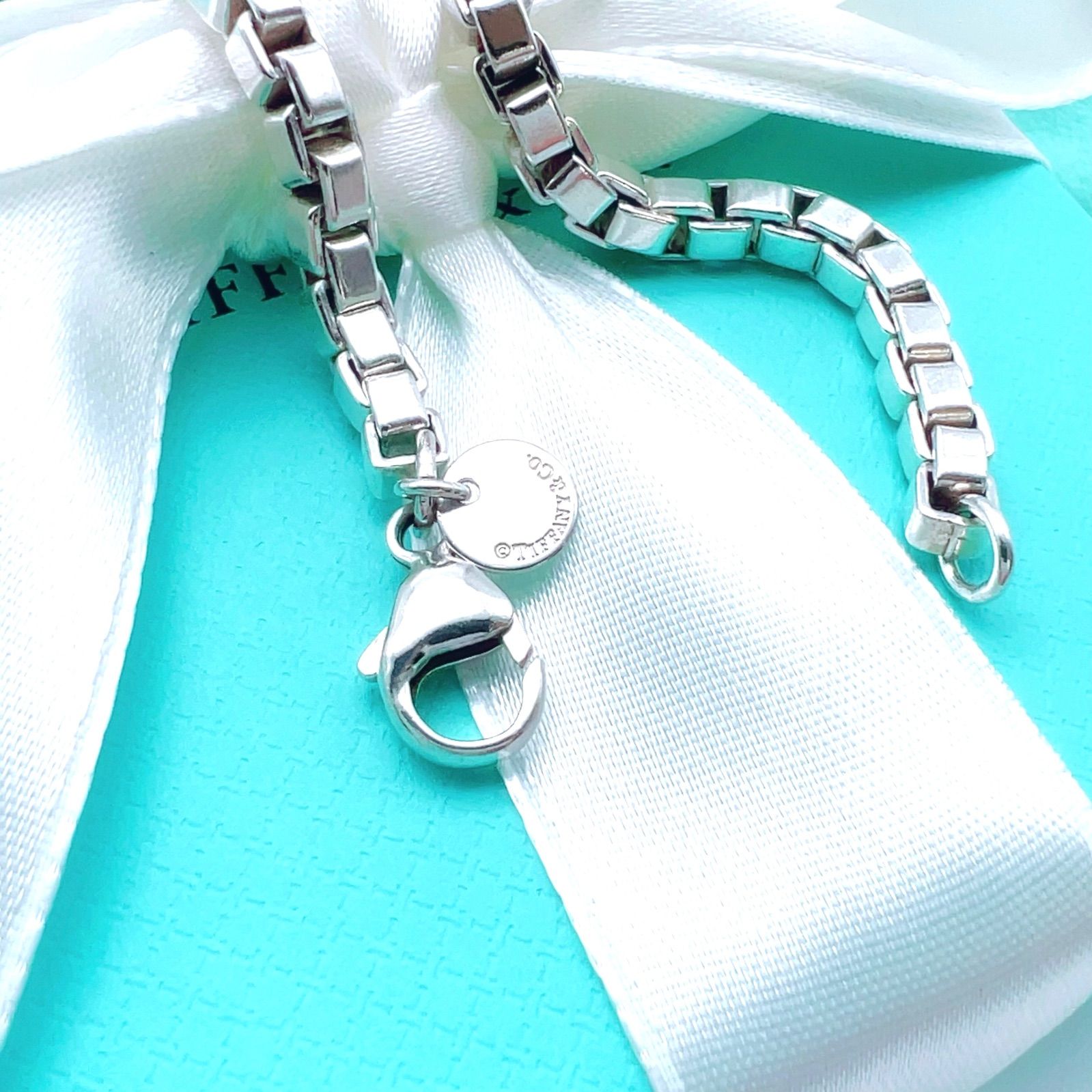 美品✨TiffanyティファニーブレスレットベネチアンブレスレットSV