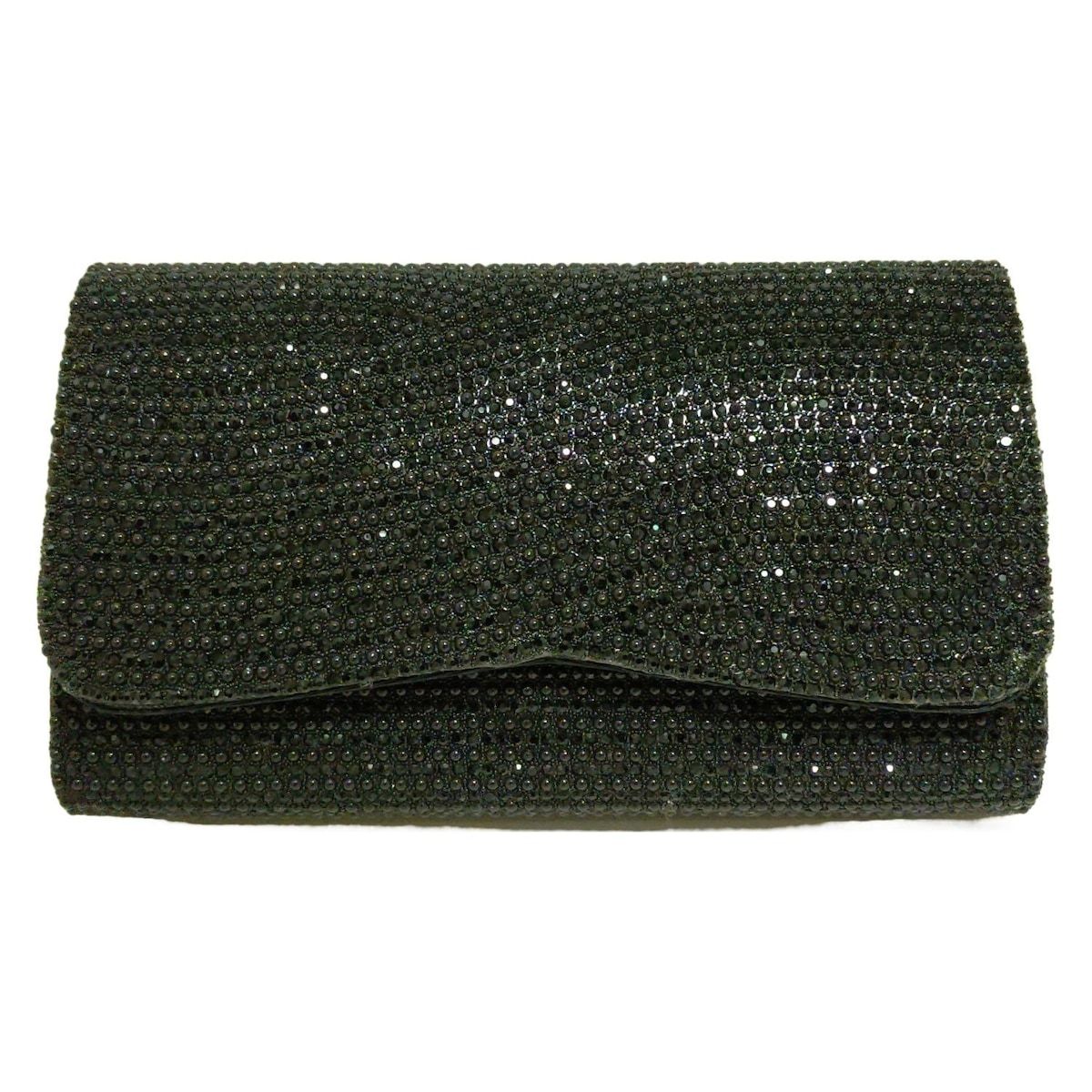 GRACE CONTINENTAL(グレースコンチネンタル) クラッチバッグ 黒 ライン