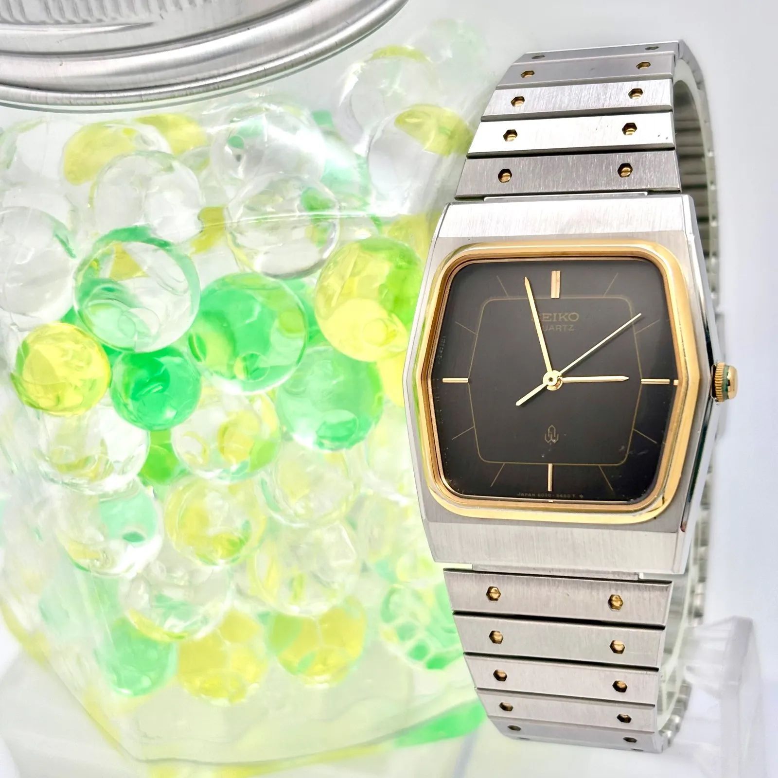 新品電池】SEIKO セイコー メンズ 腕時計 6030-5560 231256 純正ベルト