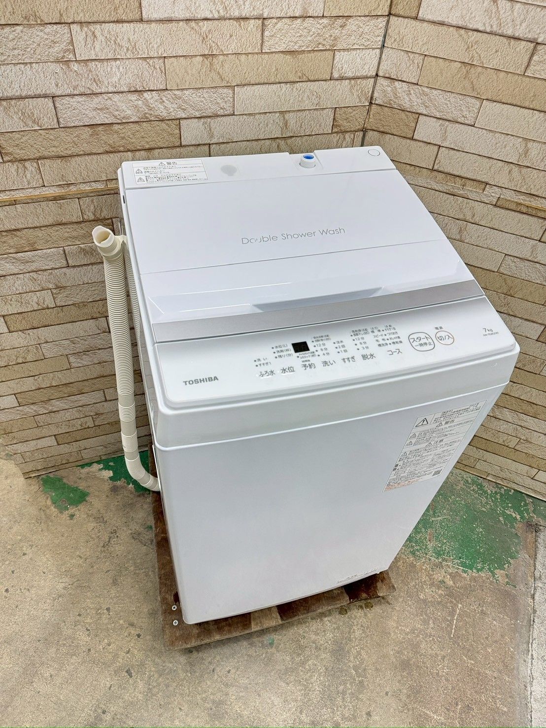 大阪 3か月保障付き 洗濯機 東芝 7 kg AW GM 2 IS 1009