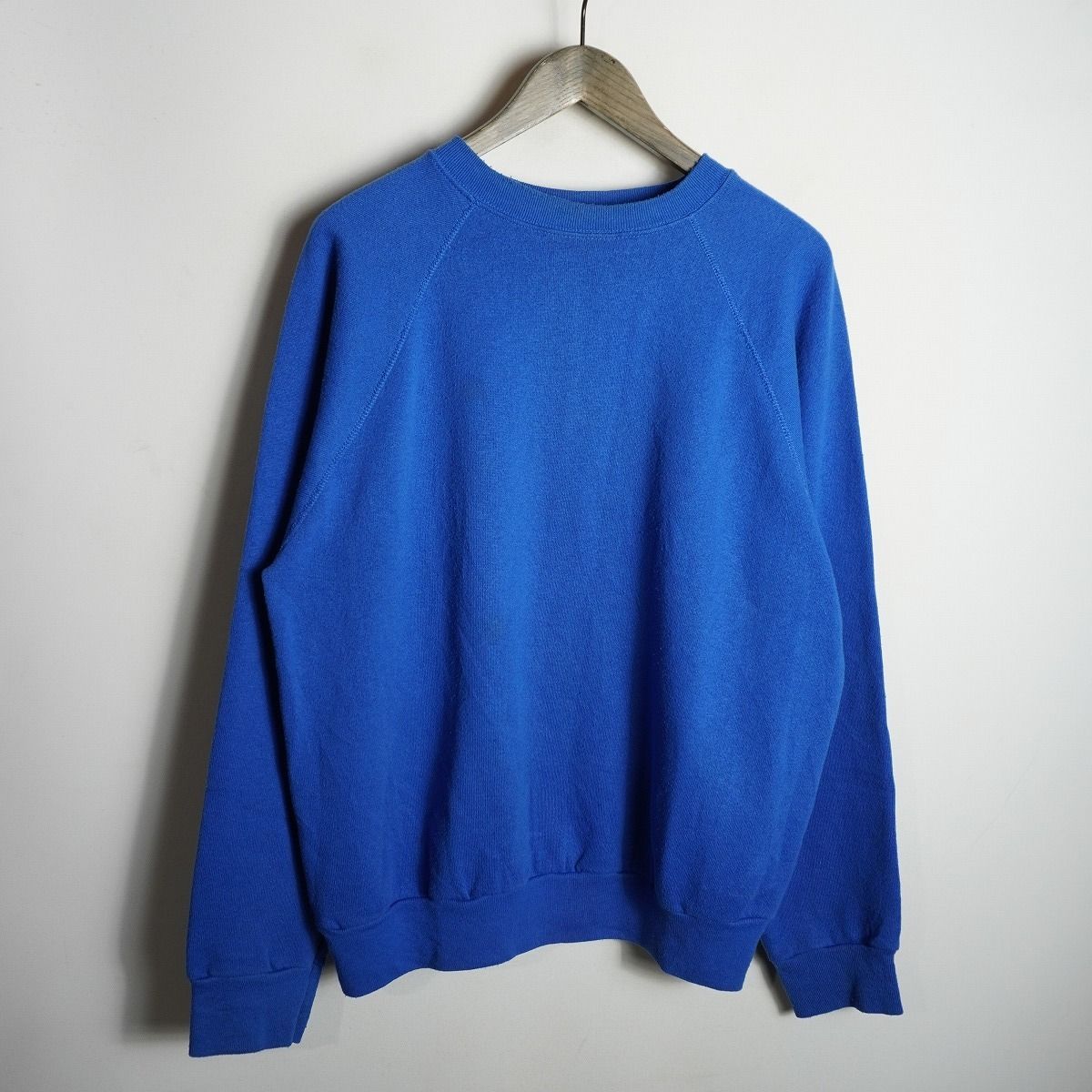 タルテックス スウェット ラグラン USA製 90s 無地 XL 紫 17113 80-90 