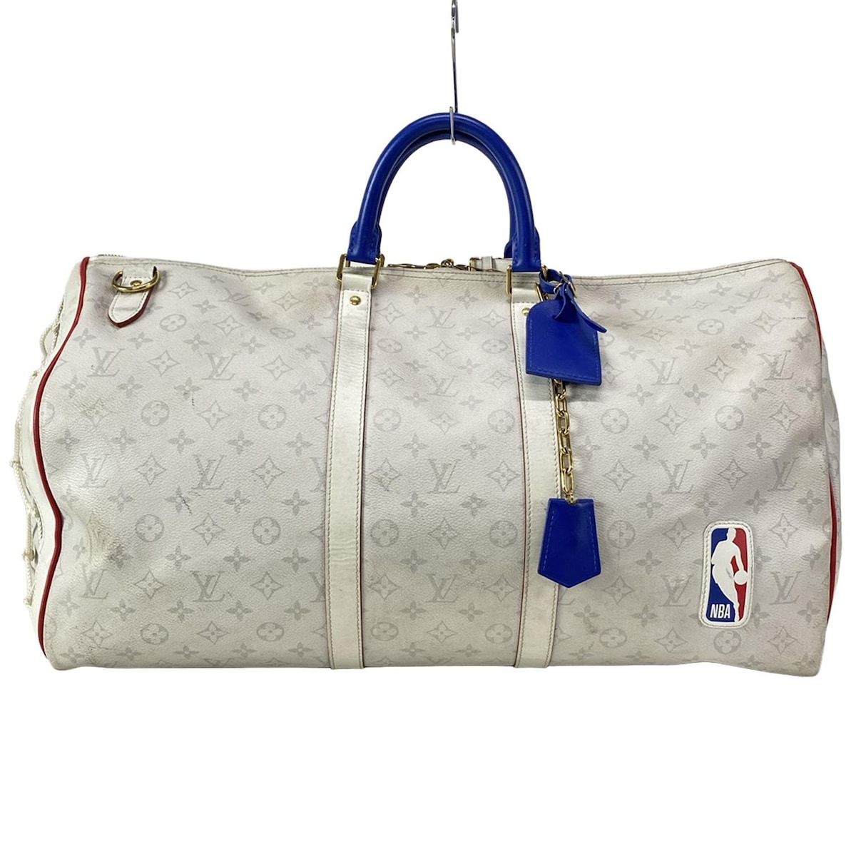LOUIS VUITTON ルイヴィトン ボストンバッグ LV NBA キーポルバンドリエール55 M 45586 アンタークティカ