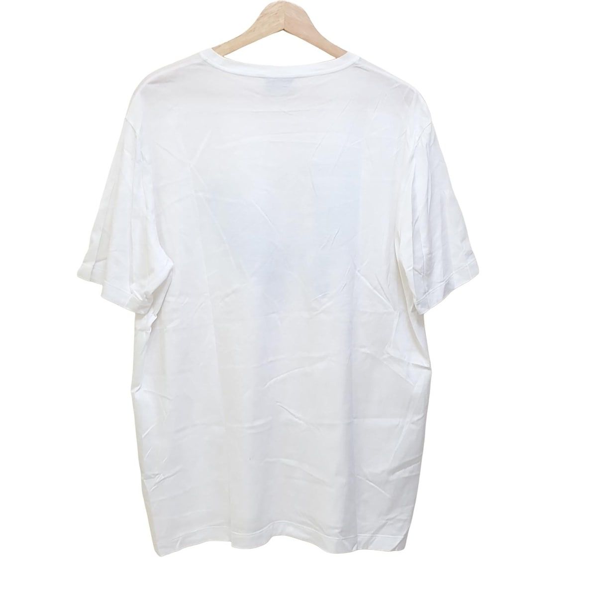 HERMES エルメス 半袖Tシャツ サイズXL レディース - 白×ネイビー×マルチ クルーネック Odyssey