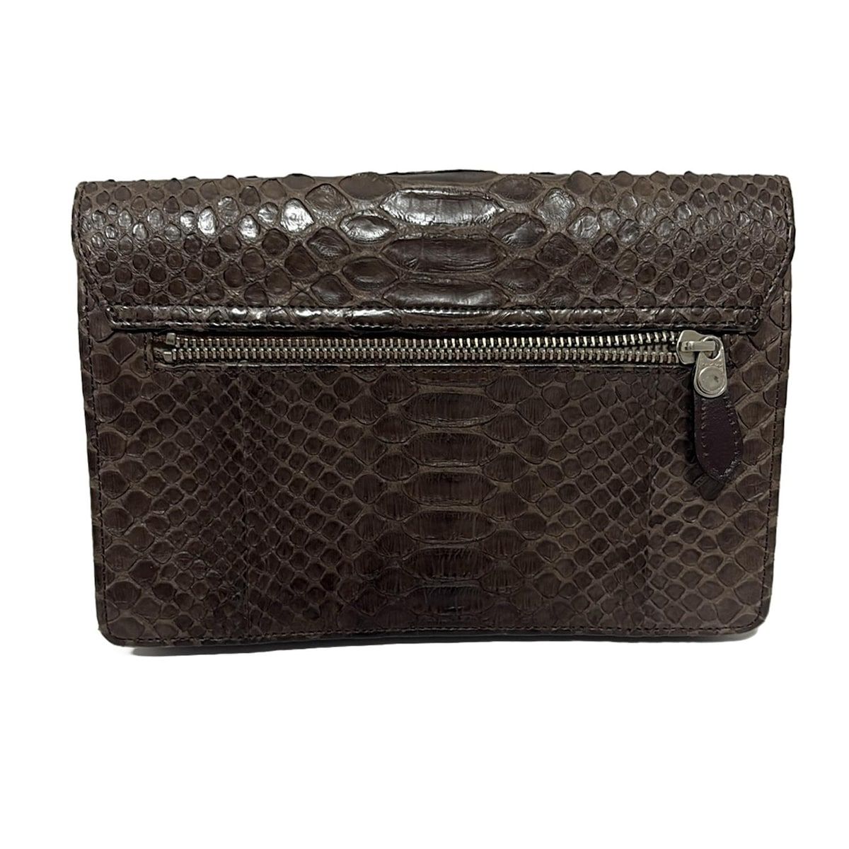  GIANNIVERSACE ジャンニヴェルサーチ クラッチバッグ - ダークブラウン クラッチバッグ バッグ